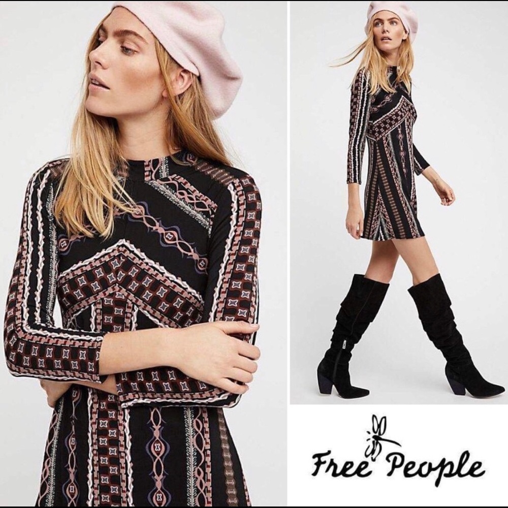 Free People Stella Knit Mini